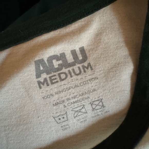 ACLU Graphic Ringer Tee - Picture 5 of 5